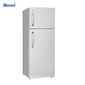 210L Home Use Double Door Manual Defrost Top Freezer Refrigerator